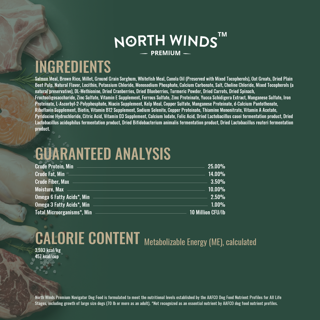 Navigator Salmon Meal Dog Food - Ancient Grains