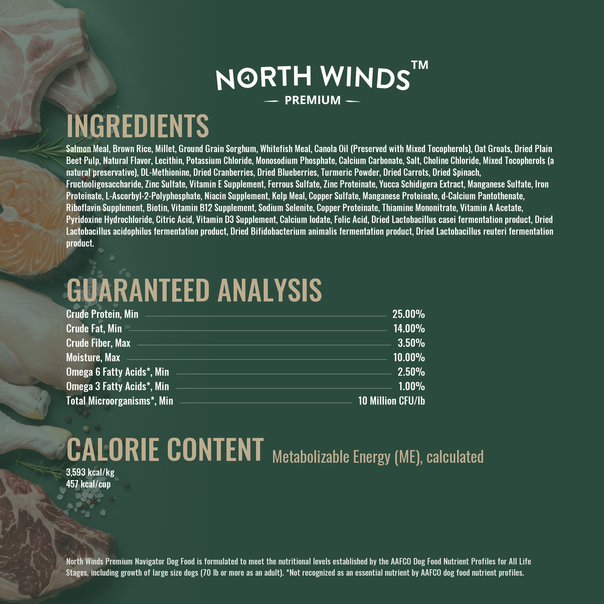 Navigator Salmon Meal Dog Food - Ancient Grains