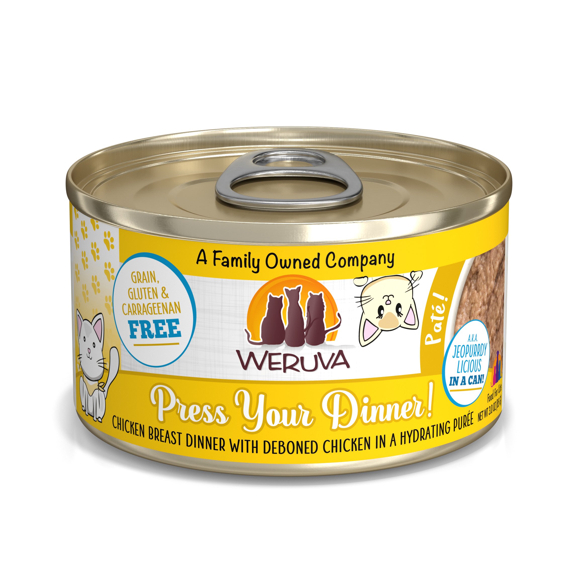 Weruva Cat Pate Press Your Dinner!