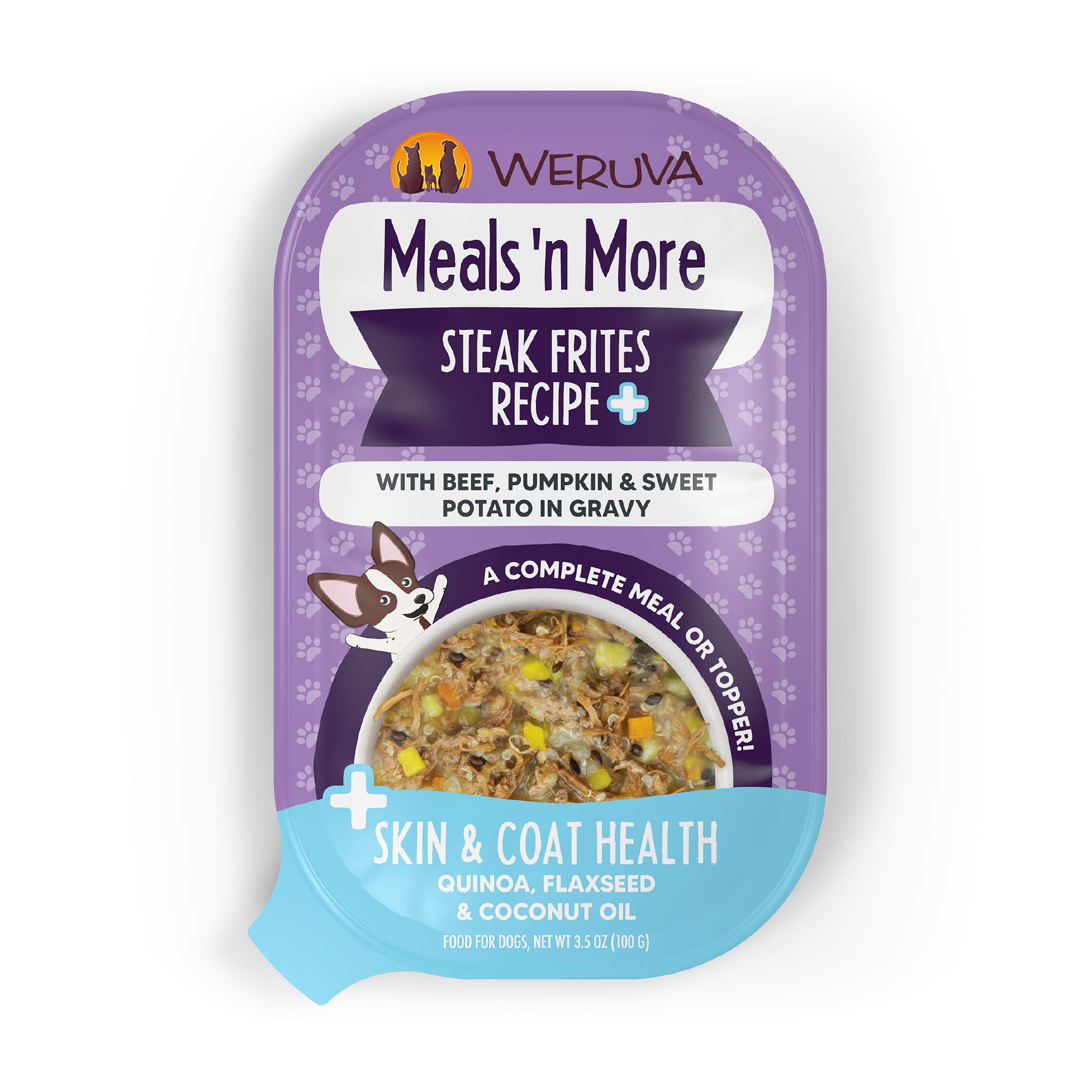 Weruva Meals 'n More Steak Frites Recipe Plus