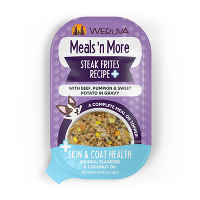 Weruva Meals 'n More Steak Frites Recipe Plus