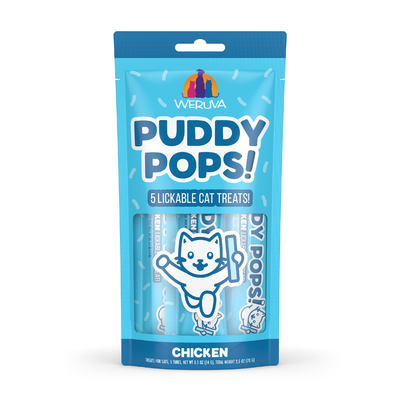 Weruva Puddy Pops Chicken Lickable Cat Treats