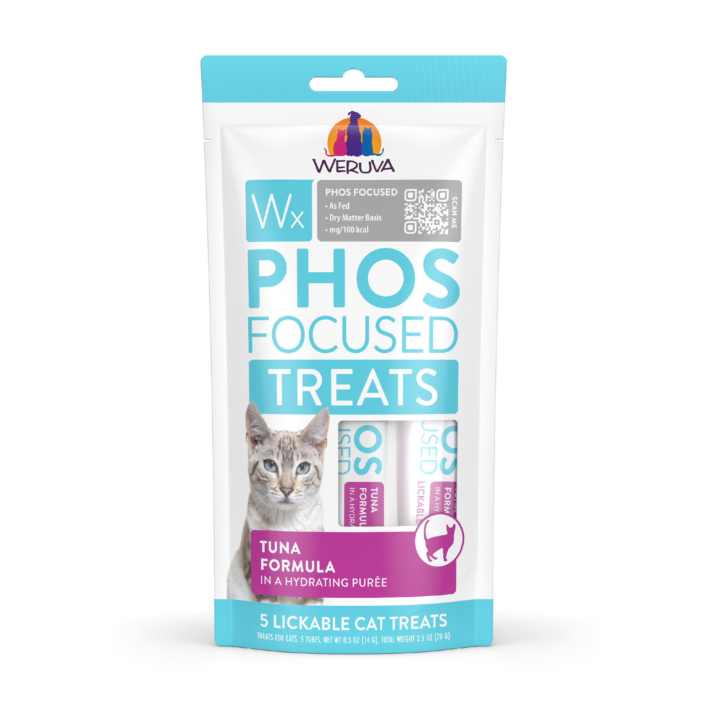 Weruva Wx Phos Focused Tuna Lickable Treats