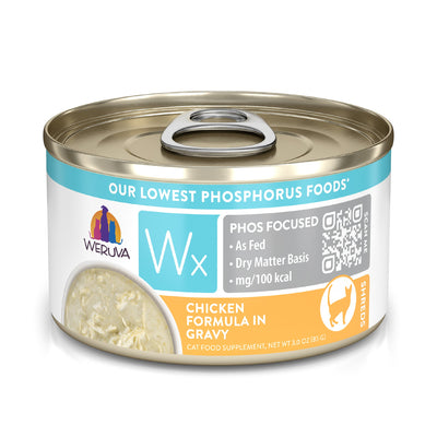 Weruva Wx Phos Focused Chicken Formula in Gravy, 12-Pack