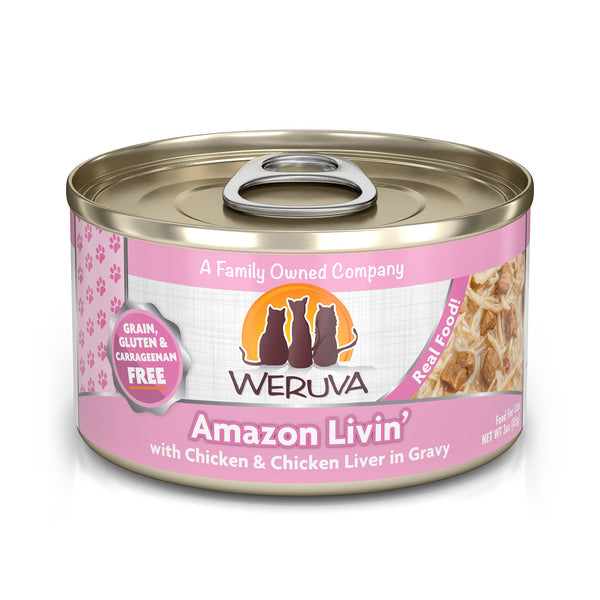 Weruva Classic Cat Amazon Livin', 24-Pack