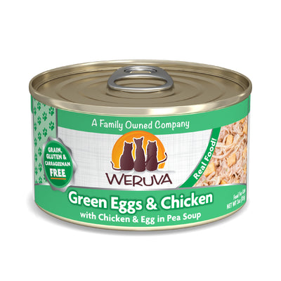 Weruva Classic Cat Green Eggs & Chicken, 24-Pack