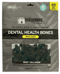 Indigenous Pet Dental Health Bones Beef Collagen Size Dog Treats, 11.92 OZ.