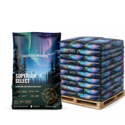 Superior Select Chicken Meal Dog Food - Ancient Grains - Pallet of 60