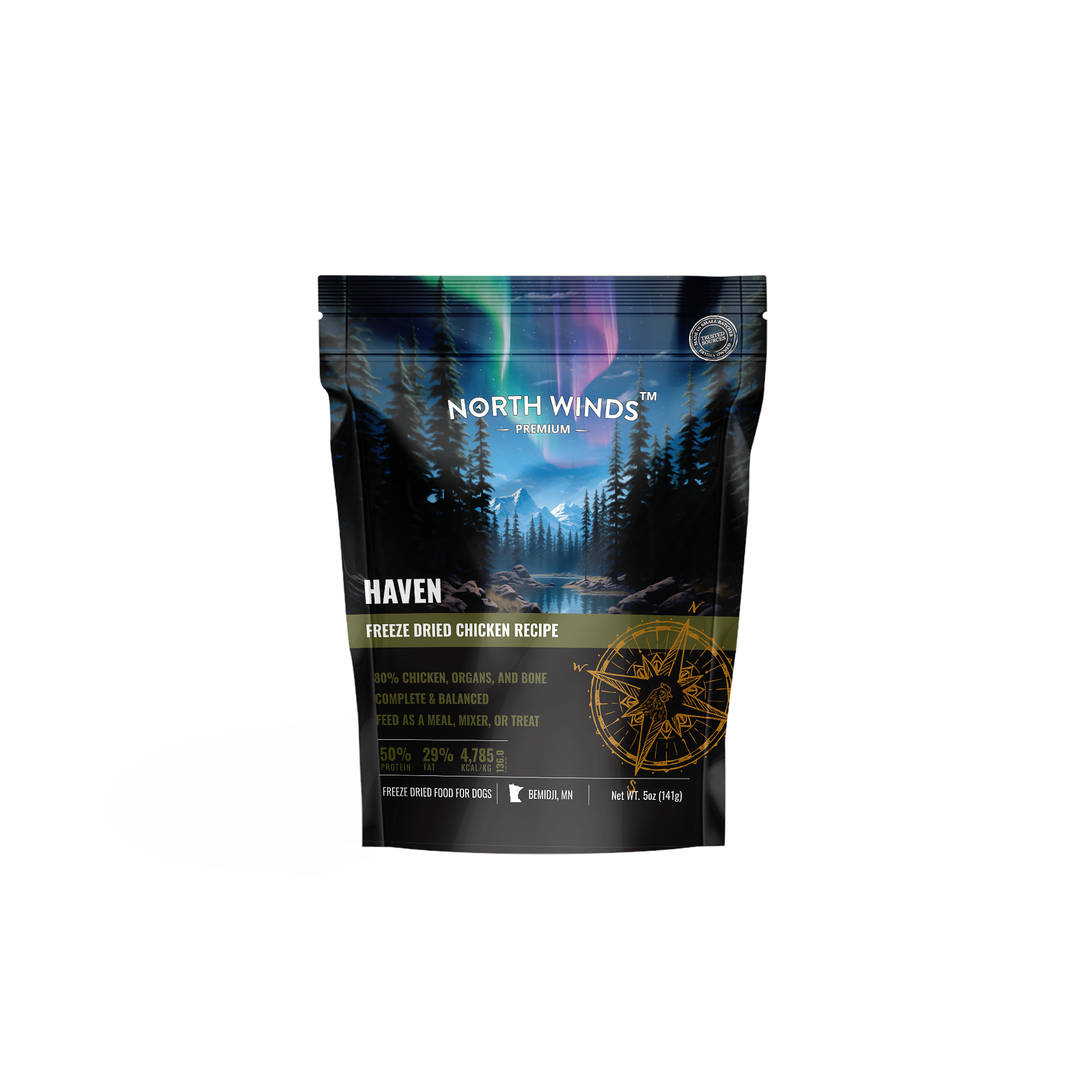 Haven Freeze Dried Chicken Recipe 5 oz - North Winds Premium