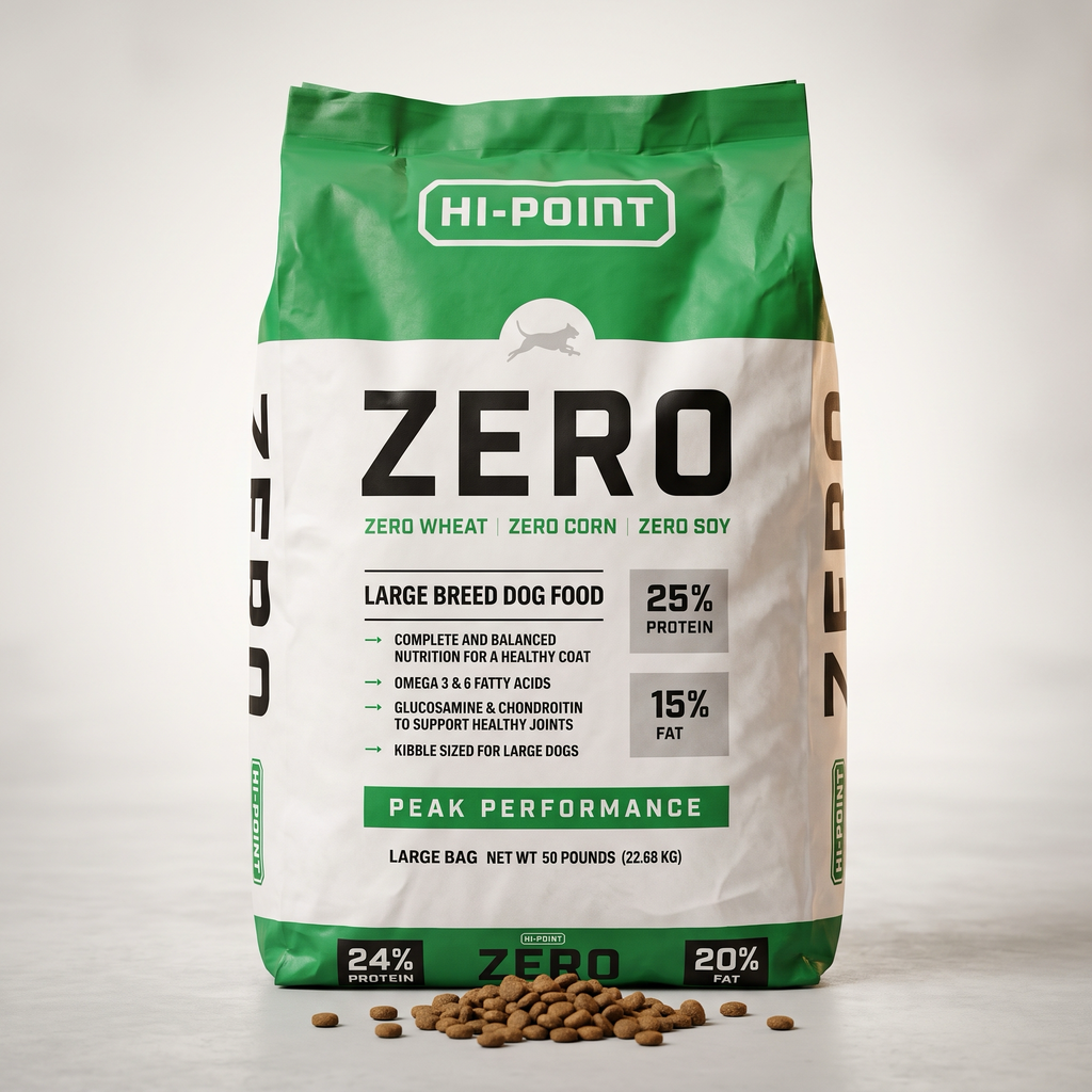 Hi Point ZERO 25/15 Large Breed Dog Food