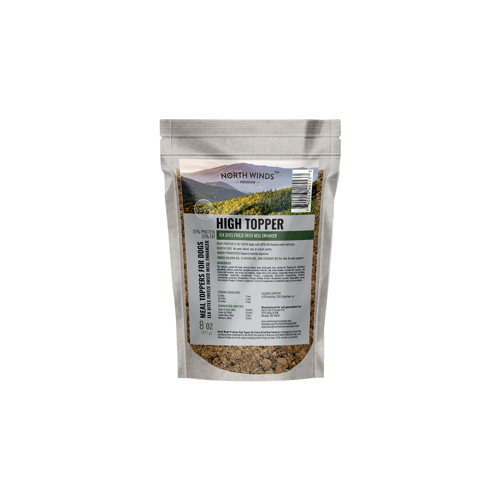 High Topper Freeze-Dried Elk Meal Topper - 8 oz