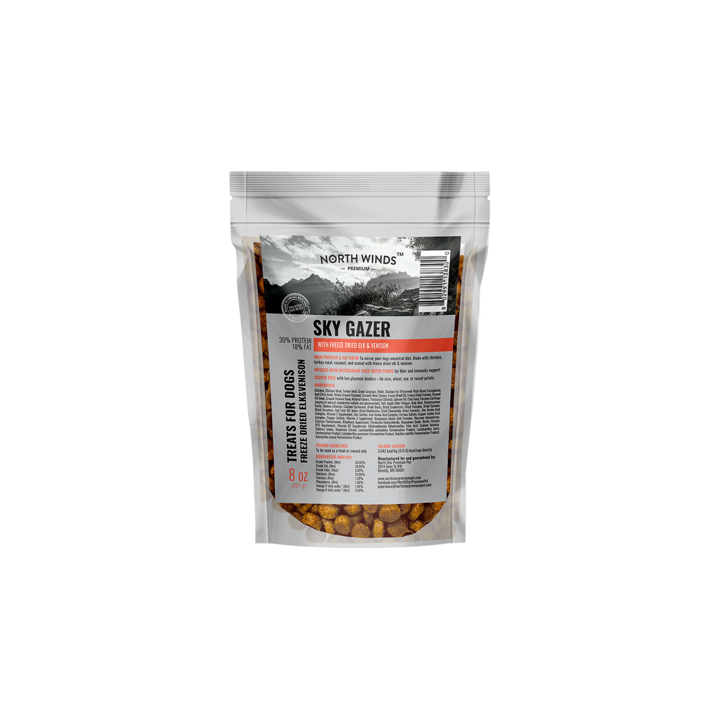 Sky Gazer Freeze-Dried Elk & Venison - 8 oz