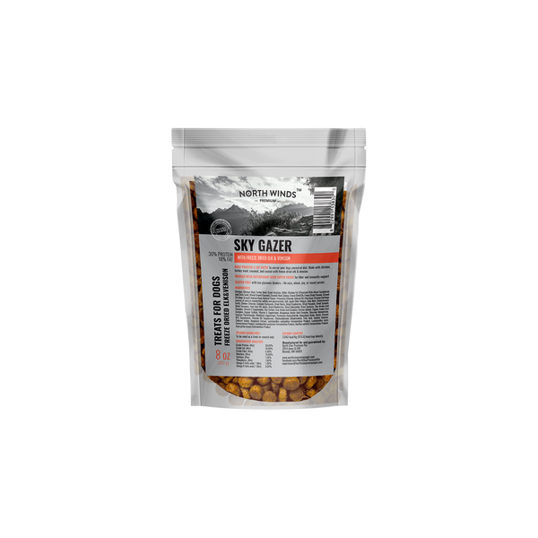 Dried venison store dog treats